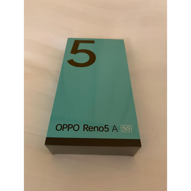 新品・未開封　OPPO Reno5 A A101OP シルバーブラック