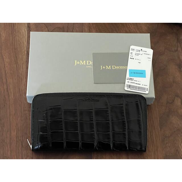 J&M DAVIDSON(ジェイアンドエムデヴィッドソン)の新品 J&M DAVIDSON ジップロングウォレット 長財布 メンズのファッション小物(長財布)の商品写真