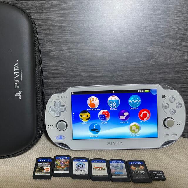 ゲームソフト/ゲーム機本体【最終値下げ】psvita PCH-1000