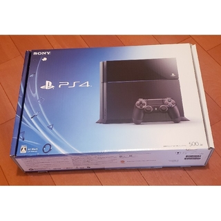 プレイステーション4(PlayStation4)のPS4 本体 500GB CUH-1000A 動作確認済み プレステ4 ブラック(家庭用ゲーム機本体)