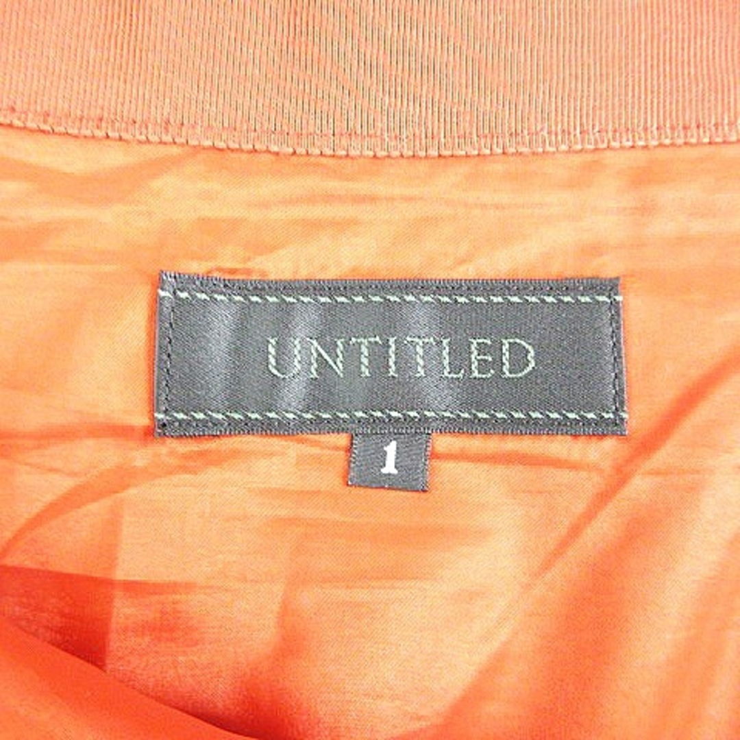 UNTITLED(アンタイトル)のアンタイトル UNTITLED スカート フレア ミニ 無地 1 オレンジ ボト エンタメ/ホビーのコスプレ(その他)の商品写真