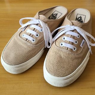 ヴァンズ(VANS)のキャミオ様◯VANS スリッポンスニーカー 23.5㎝(スニーカー)