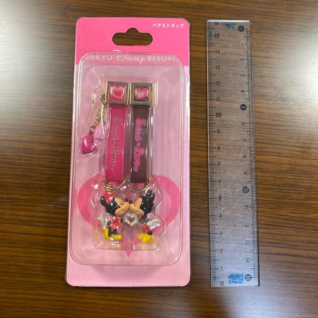 Disney(ディズニー)のディズニーペアストラップ スマホ/家電/カメラのスマホアクセサリー(ネックストラップ)の商品写真