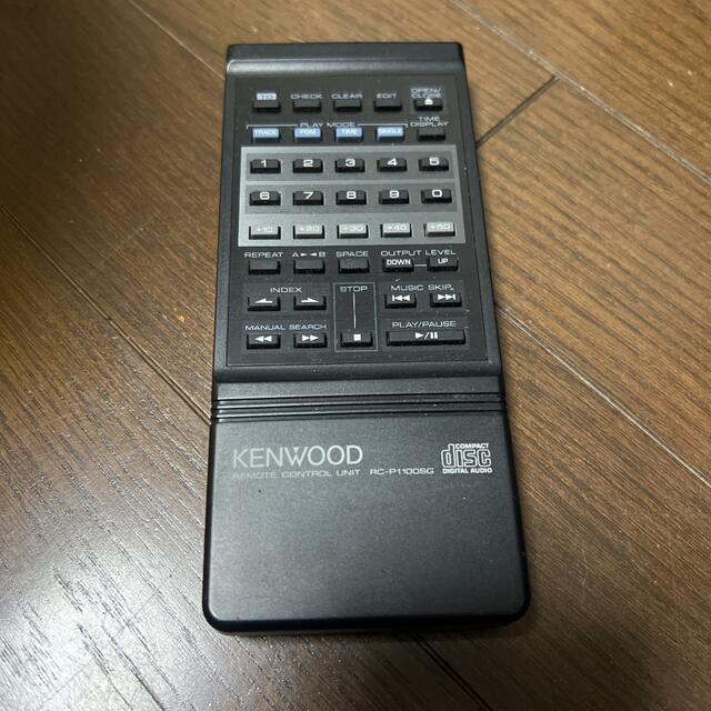 ケンウッド　CDプレーヤー　リモコン　RC-1100SG 動作品