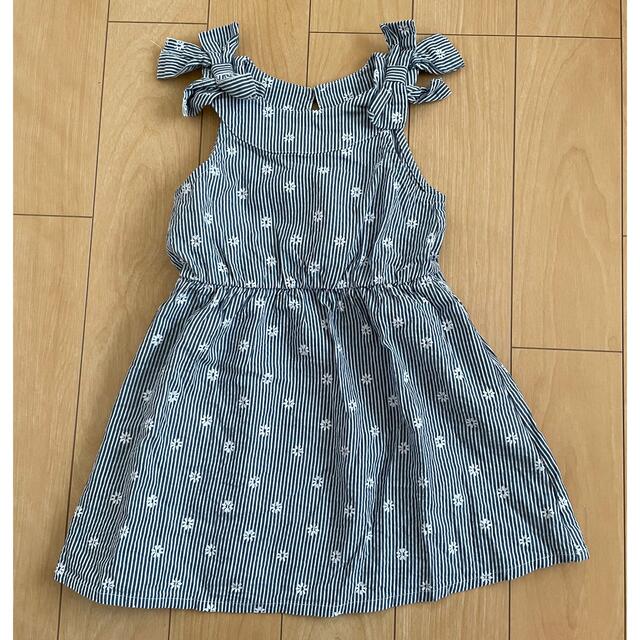 BeBe(ベベ)のSLAP SLIP ノースリーブワンピース 100㎝ キッズ/ベビー/マタニティのキッズ服女の子用(90cm~)(ワンピース)の商品写真