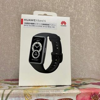 ファーウェイ(HUAWEI)のmmさん専用　HUAWEI Band6 新品未使用未開封(その他)