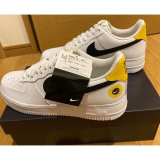 ナイキ(NIKE)のNike ＡＩＲFORCE1 27.5 ホワイト　オプティイエロー(スニーカー)