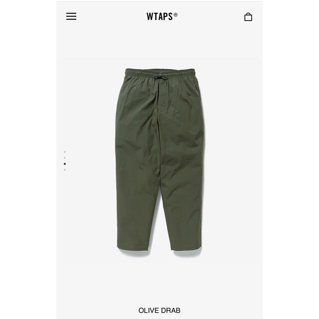 W)taps(ダブルタップス)のWTAPS SEAGULL 01 olive drab Lサイズ 新品 メンズのパンツ(ワークパンツ/カーゴパンツ)の商品写真