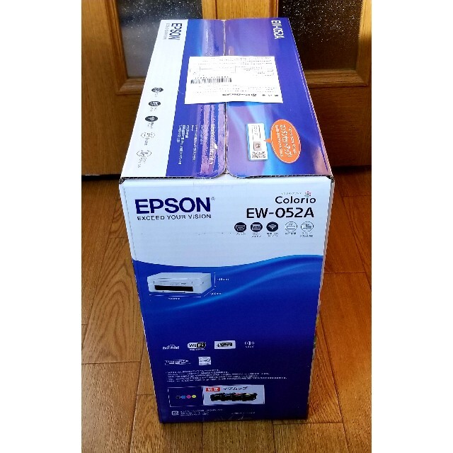 EPSON(エプソン)の【新品未開封】EPSON カラリオ プリンター エプソン EW-052A スマホ/家電/カメラのPC/タブレット(PC周辺機器)の商品写真