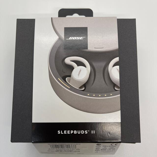 使用頻度数回のみ 美完動品 BOSE SLEEPBUDS Ⅱ 5V WW