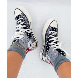 Converse コンバース バンダナ柄 ペイズリー チャックテイラー ハイ