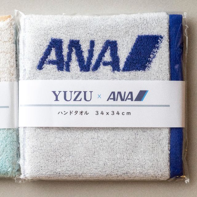 ANA(全日本空輸)(エーエヌエー(ゼンニッポンクウユ))の専用 羽生結弦＜ANA＞YUZUハンドタオル（大判サイズ）2枚セット エンタメ/ホビーのタレントグッズ(スポーツ選手)の商品写真