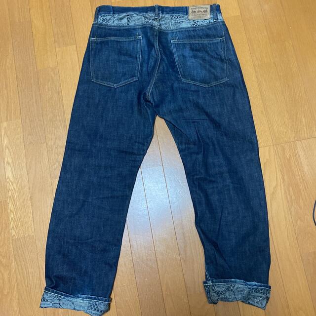 STUSSY ROUGH RUGGED DENIM 吹き出し　デニム