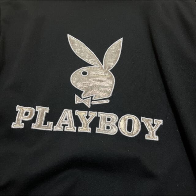 PLAYBOY(プレイボーイ)のプレイボーイ半袖パーカー メンズのトップス(パーカー)の商品写真