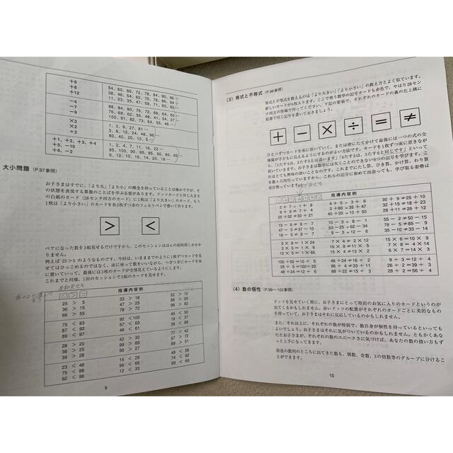 家庭保育園 ドッツカード 脳活性化カード こどもにどう算数を教えるか