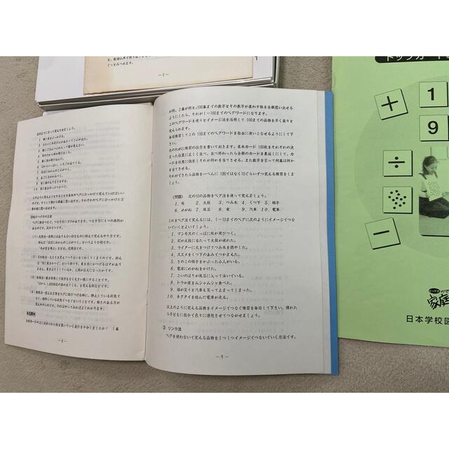 ビッテ式 家庭保育園 ドーマン博士のドッツカード 脳活性化訓練 七田式 公文式