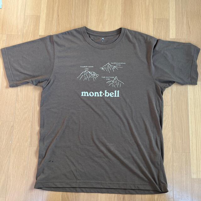 mont bell(モンベル)のモンベルTシャツ(Lサイズ) メンズのトップス(Tシャツ/カットソー(半袖/袖なし))の商品写真