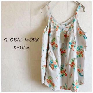 シュカグローバルワーク(shuca GLOBALWORK)のGLOBAL WORK SHUCA 花柄キャミソール ふんわり(キャミソール)