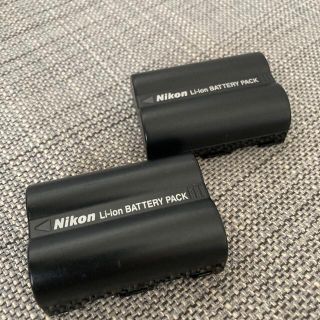 ニコン(Nikon)のNikon EN-EL3 EN-EL3a 純正バッテリー2個セット(バッテリー/充電器)