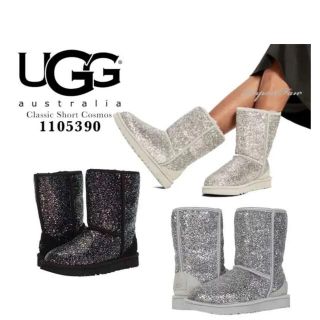 アグ(UGG)のアグ クラシック ショート コスモス ムートン ブーツ グリッター(ブーツ)