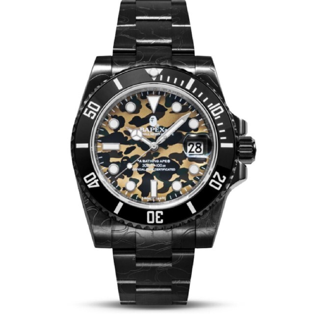 激レア A BATHING APE TYPE 1 BAPEX ROLEX