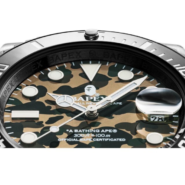 激レア A BATHING APE TYPE 1 BAPEX ROLEX