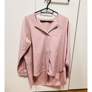 エヌナチュラルビューティーベーシック(N.Natural beauty basic)のN. ピンク　シャツ(シャツ/ブラウス(長袖/七分))