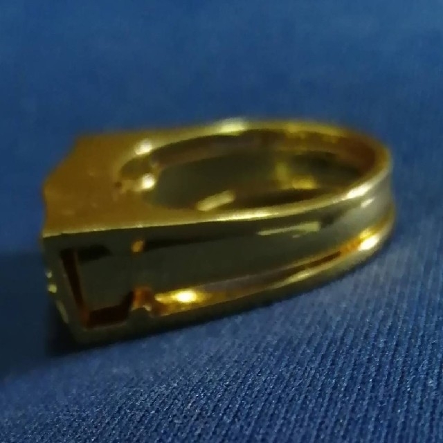【SALE】リング メンズ ゴールド 指輪 ドクロ スカル アクセサリー 20号 レディースのアクセサリー(リング(指輪))の商品写真