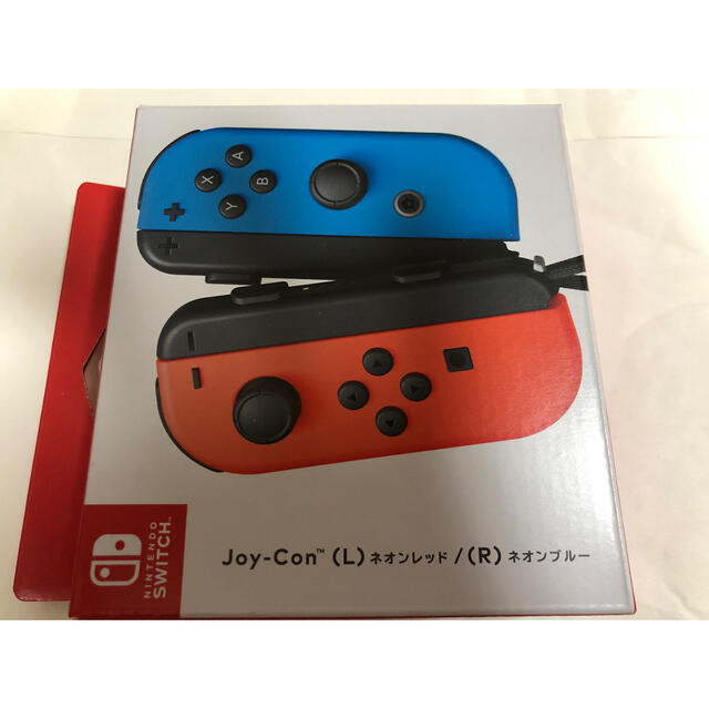 任天堂スイッチ　joy-con (L) ネオンレッド/(R) ネオンブルー