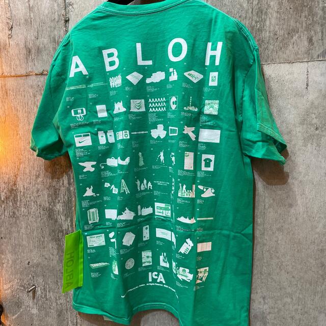 ICA 限定 VIRGIL ABLOH Tシャツ チャンピオン ヴァージルFOS 5