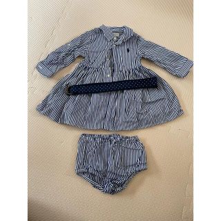 ポロラルフローレン(POLO RALPH LAUREN)のお値下可！美品！ラルフローレン　ワンピース　チュニック  シャツ　ジャケット(ワンピース)