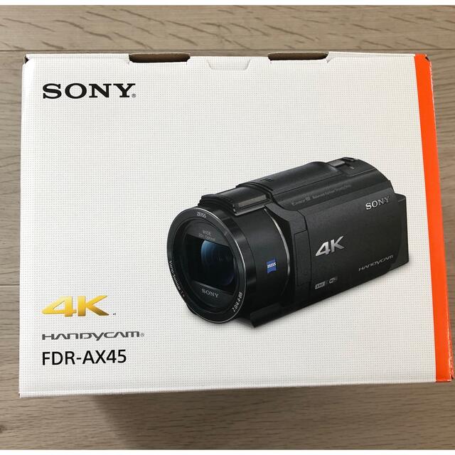 新品未使用　SONYデジタル4KビデオカメラFDR-AX45 ブラック