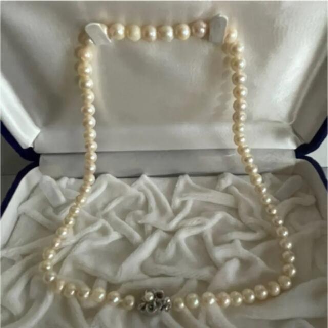 あこや真珠 ネックレス ⚪️7㎜ silver アンティーク www ...