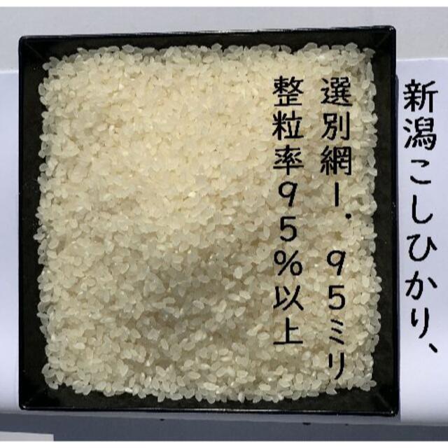 令和３年産お米・新潟コシヒカリ特別栽培米1等玄米5キロ2個か、白米4.5キロ28