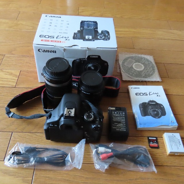 canon eos kiss X5   ef-s 18-55mmレンズkit