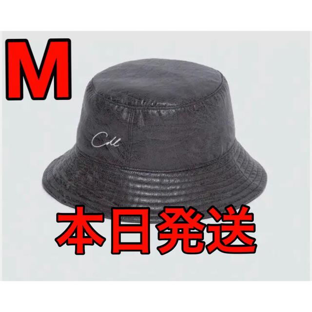 登坂広臣 CDL FAUX LEATHER HAT バケハ M バケットハット