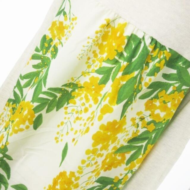 美品! グラニフ graniph レディースFサイズ 素材切り替え カーディガン