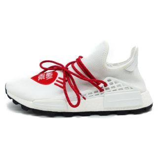 アディダス(adidas)のadidas アディダス HUMAN MADE Pharrell Williams NMD HU EF7223 ヒューマンメイド ファレルウィリアムス ハート刺繍デザイン ノマド ローカットスニーカー(スニーカー)