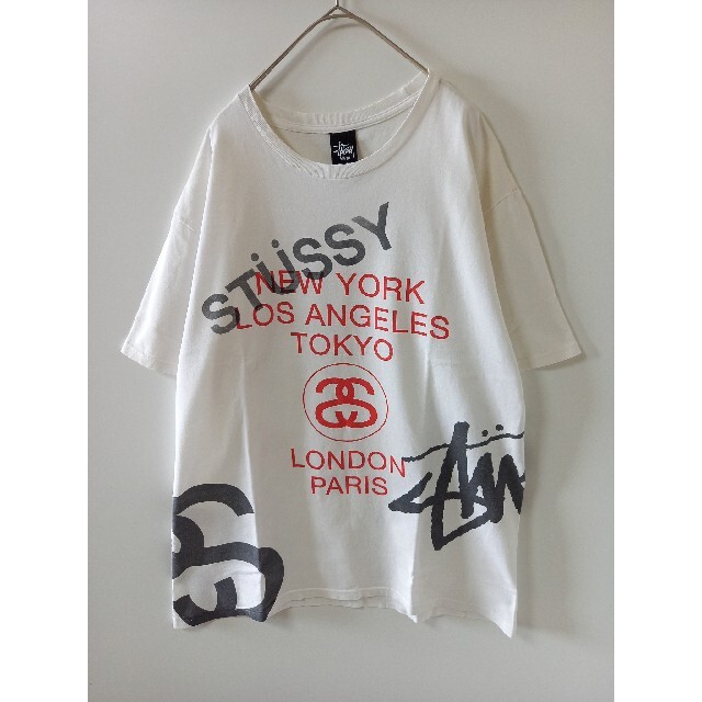 STUSSY(ステューシー)のステューシー　両面プリント　Tシャツ　半袖 メンズのトップス(Tシャツ/カットソー(半袖/袖なし))の商品写真