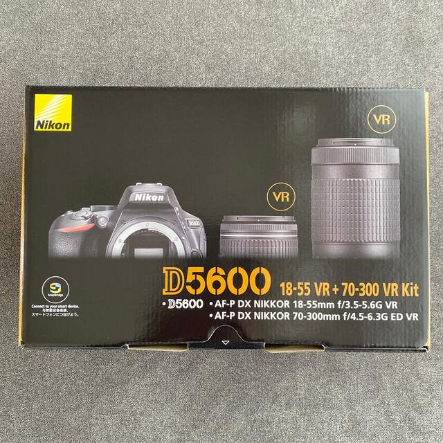 SALE/10%OFF Nikon - ダブルズームキット D5600 デジタル一眼レフ