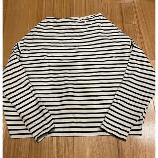 ヴィス(ViS)の【VIS】大特価　SALE  カットソー  ショート丈　ボーダー　ボートネック(Tシャツ/カットソー(七分/長袖))