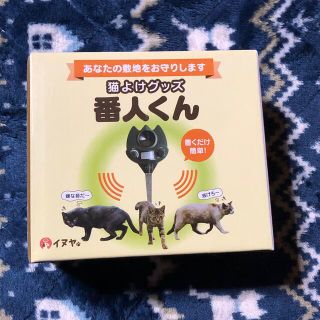 番人くん(猫よけグッズ)(猫)