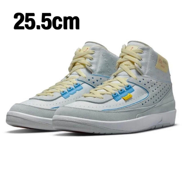 Union × Nike Air Jordan 2 グレーフォグ 25.5cm