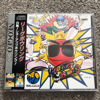 ネオジオ(NEOGEO)のリーグボウリング　ネオジオCD 帯付き　NEOGEO(家庭用ゲームソフト)