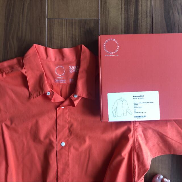 山と道 完売 Bamboo Shirt / Tangerine / M | www.innoveering.net
