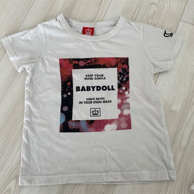 BABYDOLL(ベビードール)の【baby doll】【110】【半袖Tシャツ】 キッズ/ベビー/マタニティのキッズ服男の子用(90cm~)(Tシャツ/カットソー)の商品写真