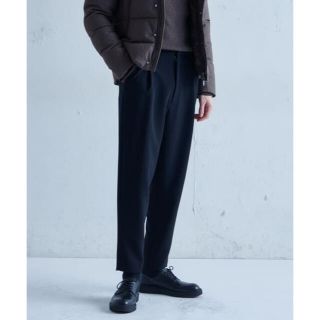 ステュディオス(STUDIOUS)の【超美品】Lui's 22ss スリムテーパードパンツ ブラック(スラックス)