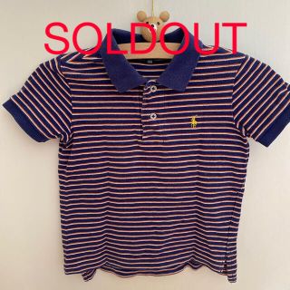 ポロラルフローレン(POLO RALPH LAUREN)のラルフローレン　ボーダー　ポロシャツ　100(Tシャツ/カットソー)