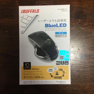 バッファロー(Buffalo)のマウス　パソコン　iBUFFALO Blue LED(PC周辺機器)