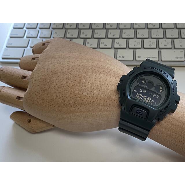 G-SHOCK/ミリタリー/アーミーグリーン/DW-6900/オレンジ/反転液晶
